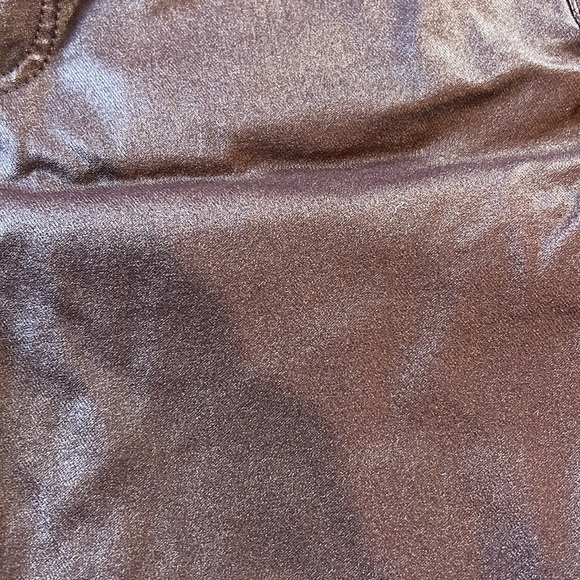 Express purple skinny high rise jeggings - Picture 5 of 6